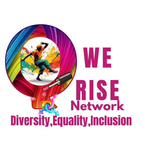 Q We Rise Network Logo - A feminist organization advancing rights for ITGNC and LBQ communities